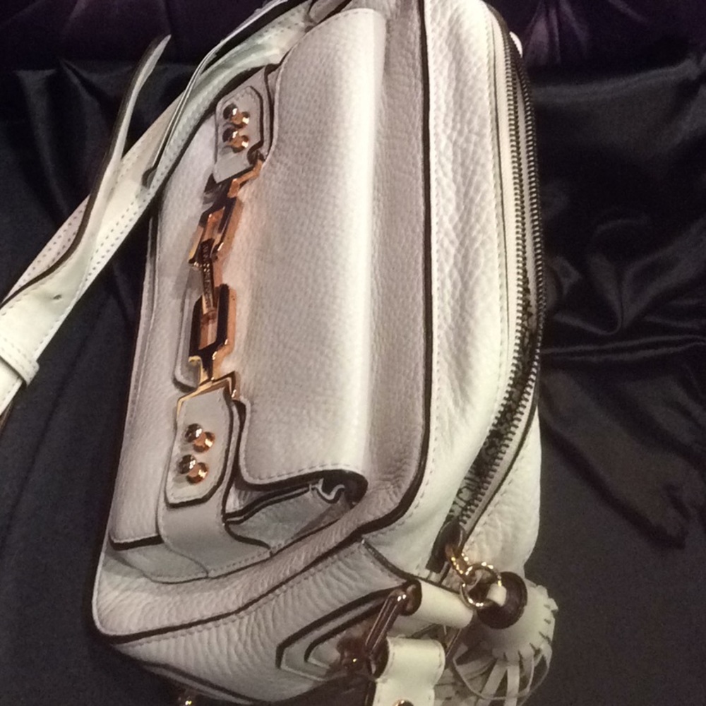 Rebecca Minkoff “Carson” white long shoulder bag - Picture 7 of 8